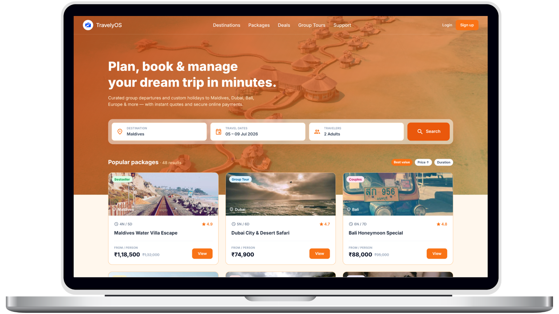 B2C Travel CRM